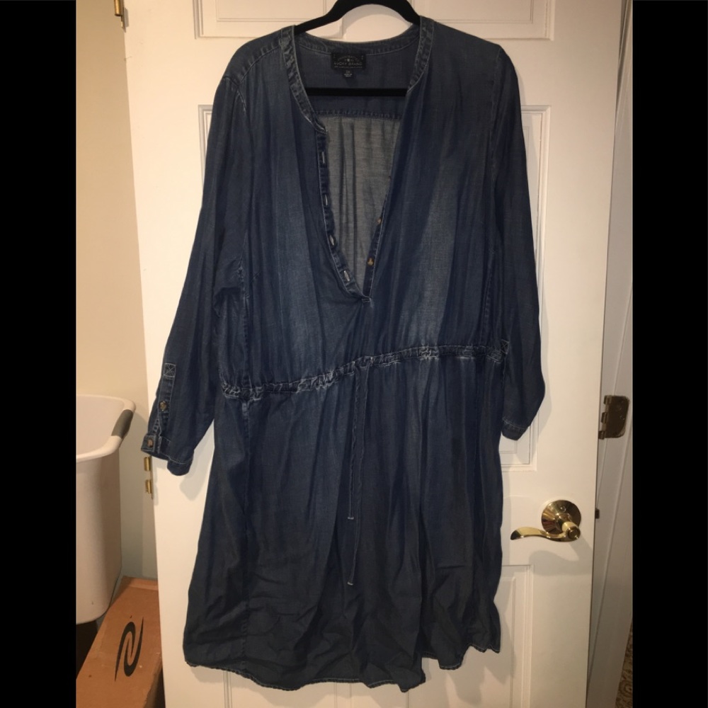 Denim dress